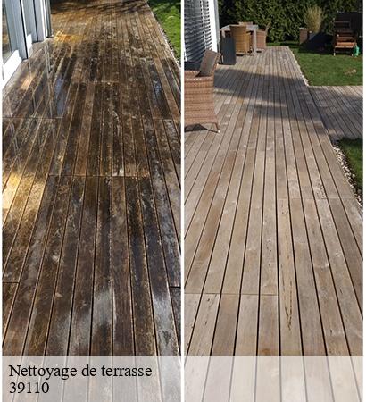 Nettoyage de terrasse  bracon-39110 Provins Rénovation